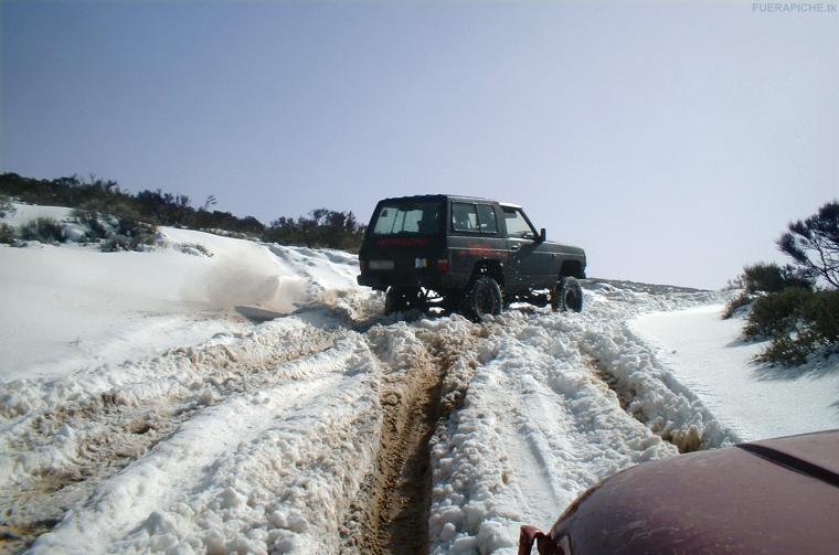 Nevada en Tenerife 4x4